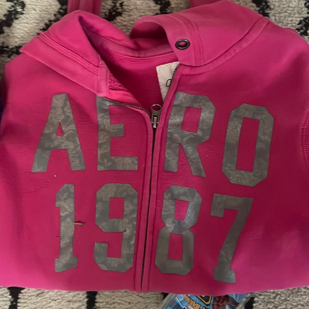 Zip up aero hoodie
